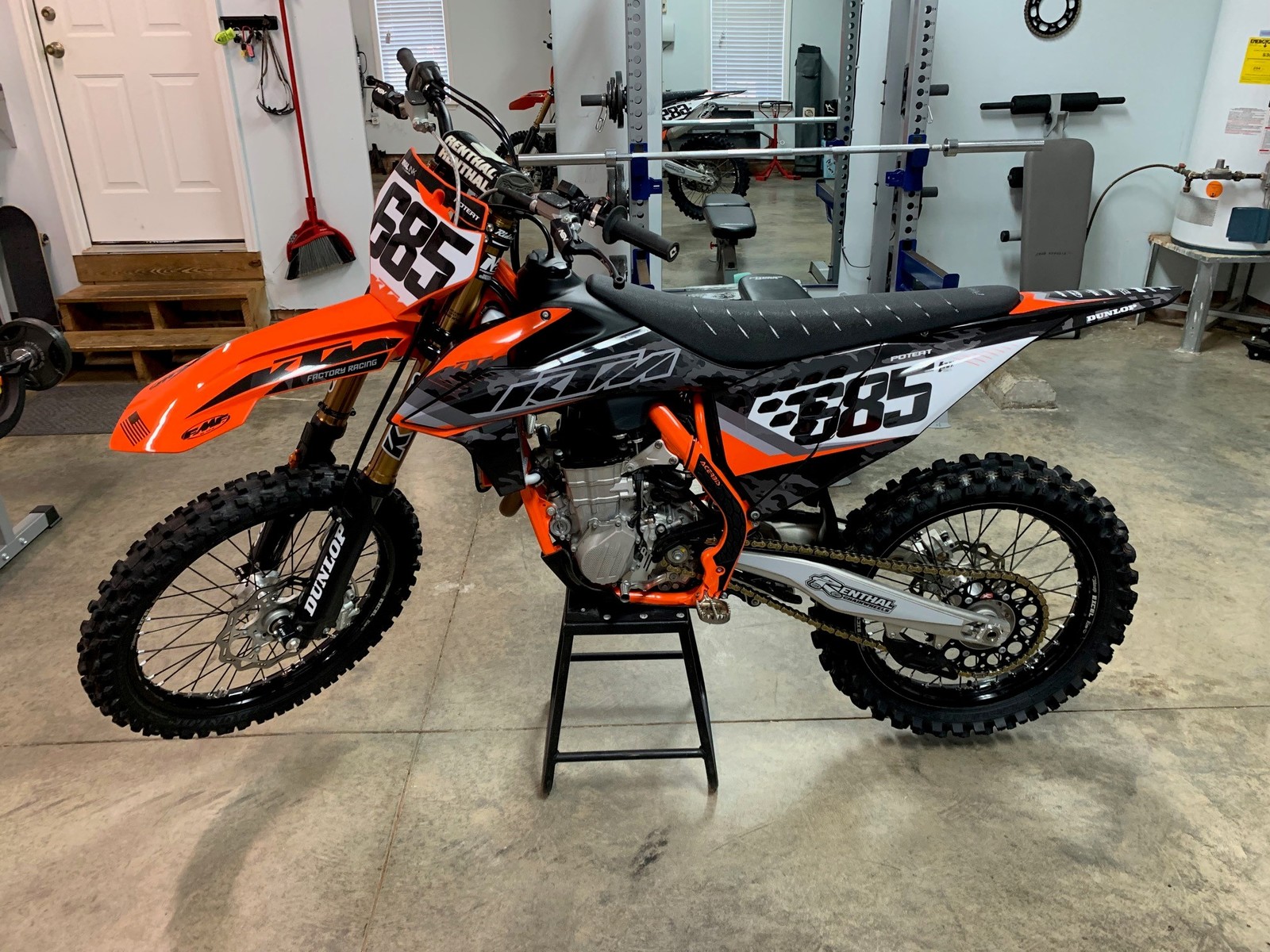 2022 KTM 450 SXF w/ KYB Suspension Poteat1985's Bike Check Vital MX